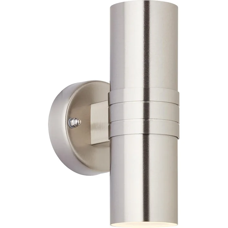 Brilliant Leuchten No. G96230-82 Außenwandstrahler Hanni LED 2-flammig edelstahl