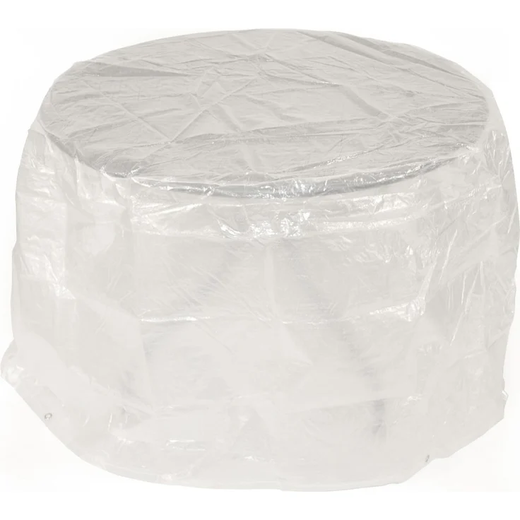 DEGAMO Abdeckhaube Gartentisch, PE, transparent, 100cm rund – Bild 1