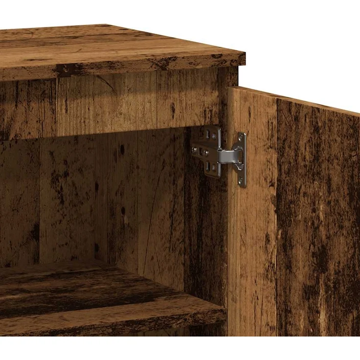 vidaXL Sideboard Altholz-Optik 60x35x70 cm Holzwerkstoff 856476 – Bild 7
