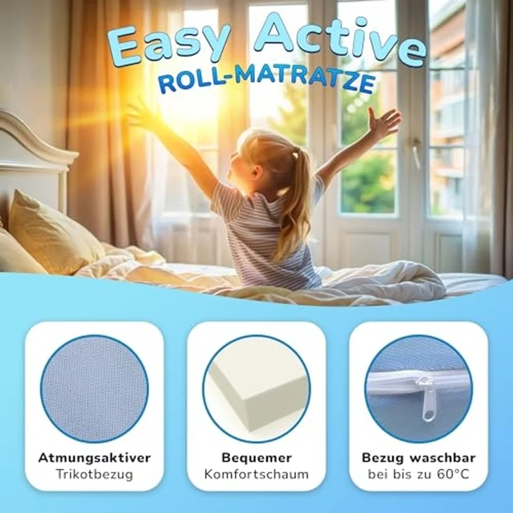 Matratze Easy Activ - 200x90x11 cm – Bild 3