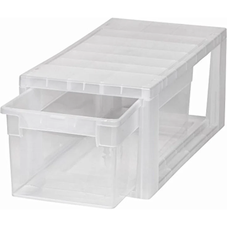 Kreher Aufbewahrungsbox Set: 2 x Schubladenbox Größe S, Volumen 7 Liter – Bild 3