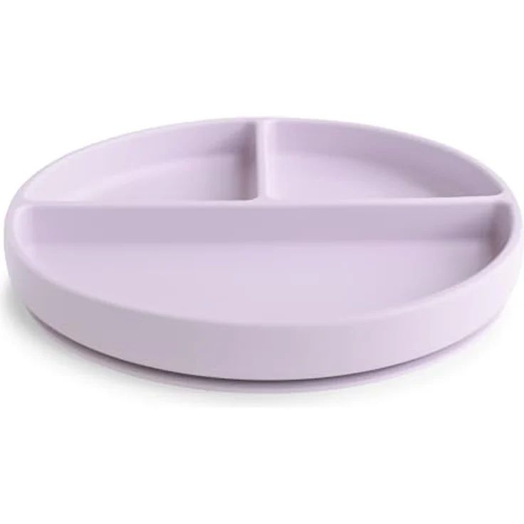 Mushie Teller Teller Soft Lilac Silikon – Bild 3