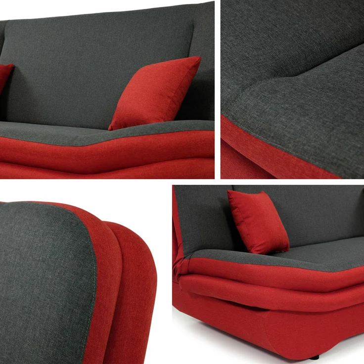 Schlafsofa Weronika (Farbe: Flow 09) – Bild 9