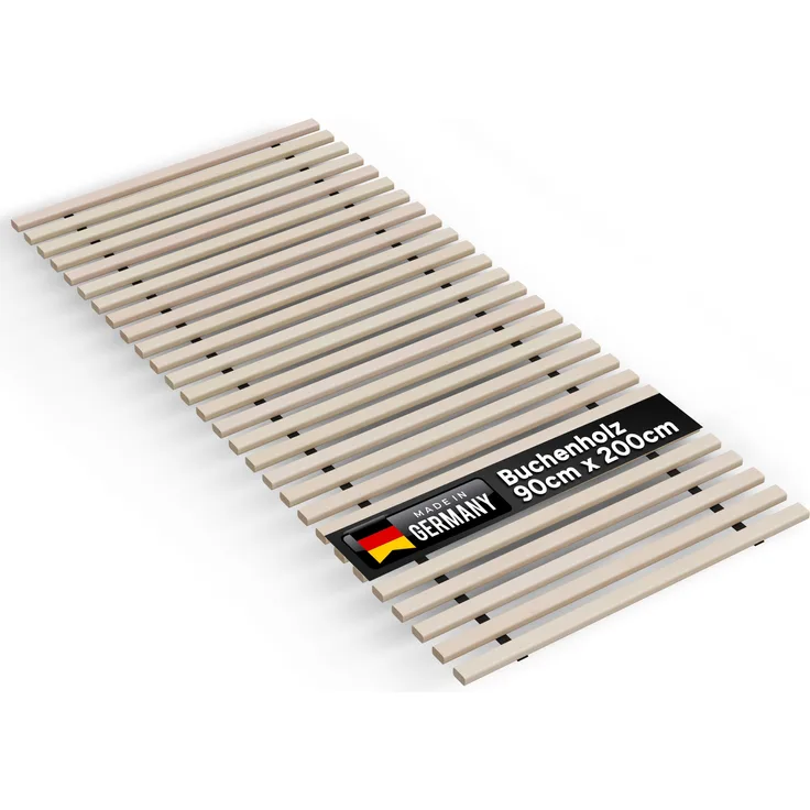 Rollrost Lattenrost -NEU- " Buchen - Xandi " 22mm 90 x 200 cm bis 650kg