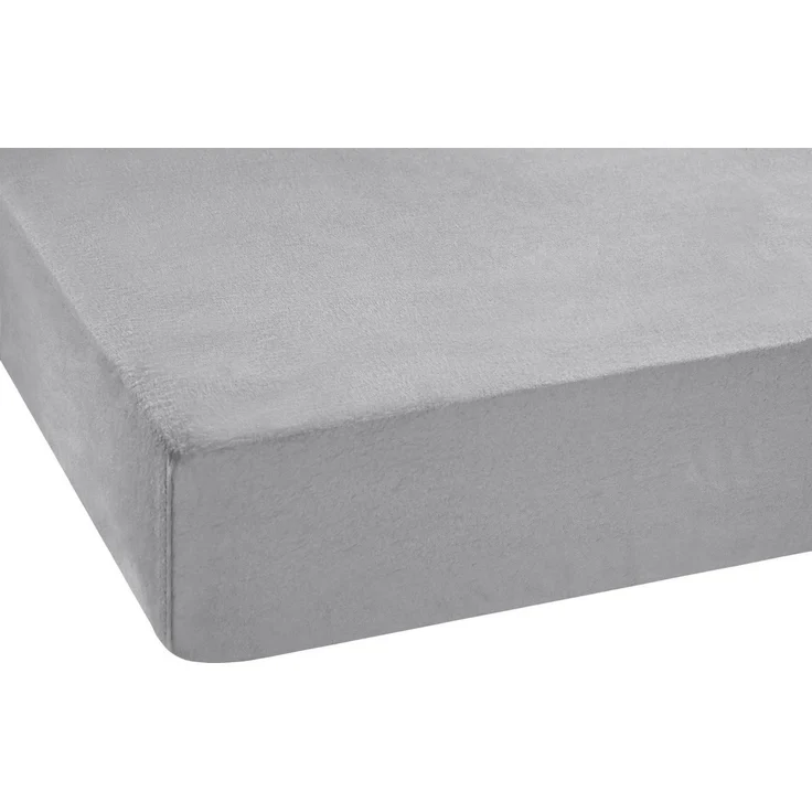 SETEX Spannbettlaken Feinbiber in Gr. 70x140, 90x200, 140x200 oder 180x200 cm, Feinbiber, Gummizug: rundum, (1 Stück), für Matratzen bis 23 cm Höhe, Winter, Bettlaken – Bild 2