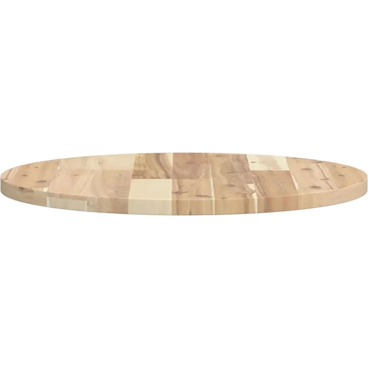 vidaXL Tischplatte Rund Ø50x2 cm Massivholz Akazie 4008683 – Bild 6