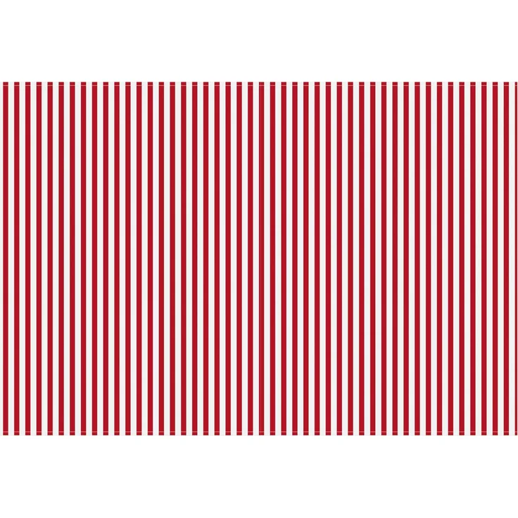 vidaXL Markisenersatzstoff Rot und Weiß 450x300 cm Polyester 3444311 – Bild 2