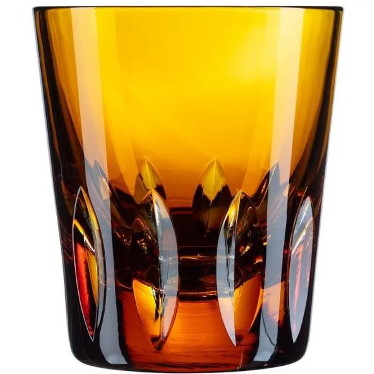 Becher Kristall Ritz amber (8,5 cm)
