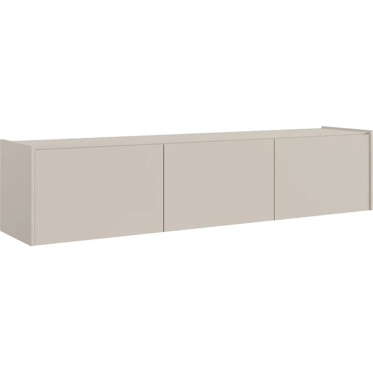 Selsey 'Magro' – TV-Lowboard hängend oder stehend 2-türig, Kaschmirgrau, 180 cm – Bild 1