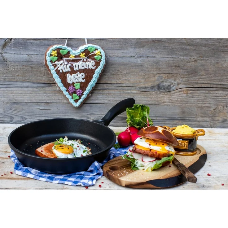 ELO Bratpfanne ALUCAST D 20 cm grau Pfannen-Set Pfanne Pfannenset – Bild 7