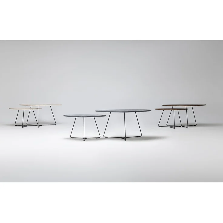 Skye Decor 'Pebble Nesting Table 69 - Travertine' Satztisch (2-teilig), Travertin, 69 x 46 x 94 cm – Bild 8