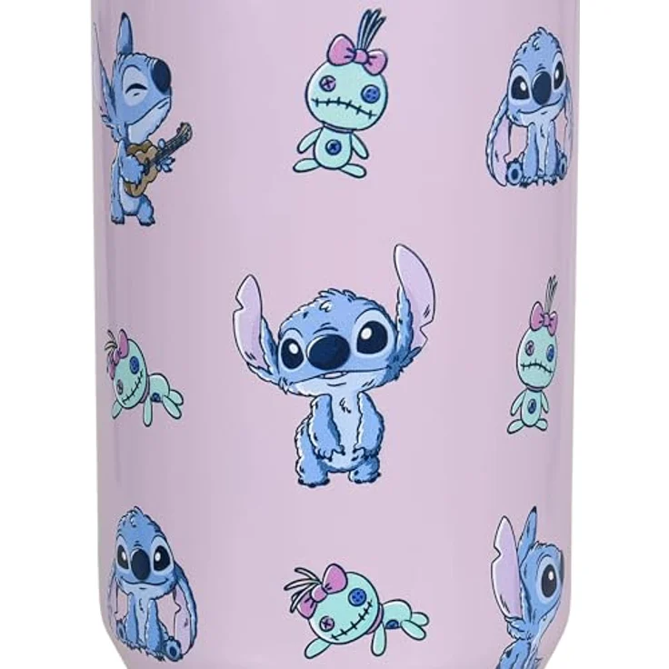 Sarcia. eu Thermobecher Disney Stitch Thermobecher 1,18 l mit Deckel, Mundstück & Henkel – Bild 8