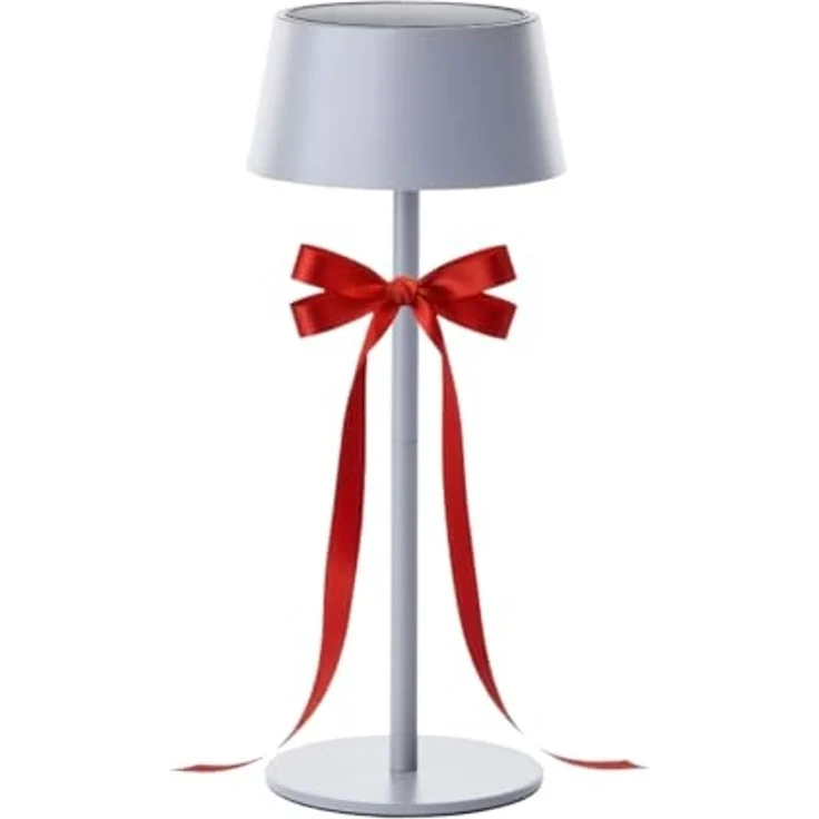 Brilliant Picco Solar Tischlampe Outdoor 30cm Grau Matt - LED Außentischleuchte mit USB & Akku, Dimmbar in 3 Stufen, IP44 Wassergeschützt – Bild 2