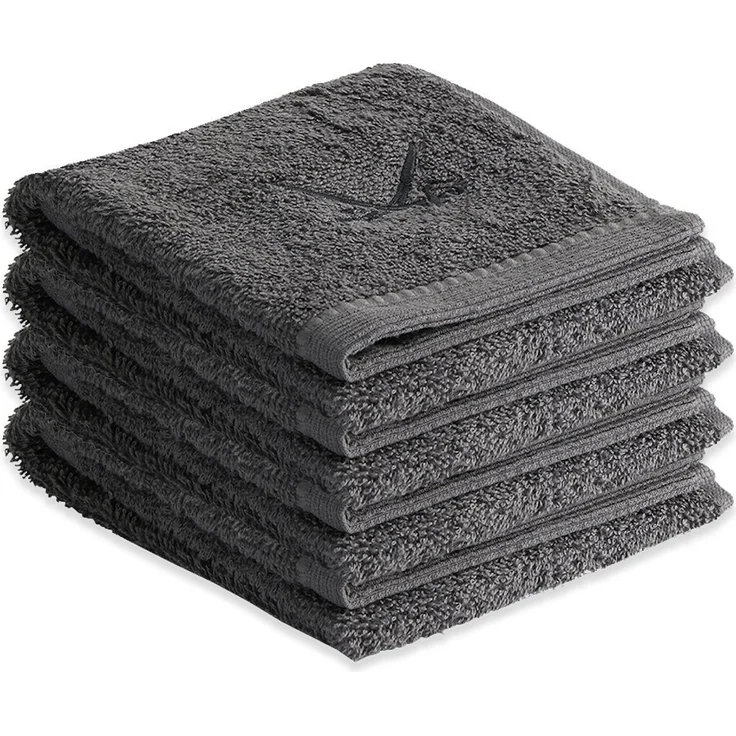 Sansibar Sylt Gästehandtücher Sansibar Sylt Handtuch Gästetuch Frottier-Serie Classic (Set, 4-tlg), mit hochwertiger Sansibar Säbel-Stickerei – Bild 1