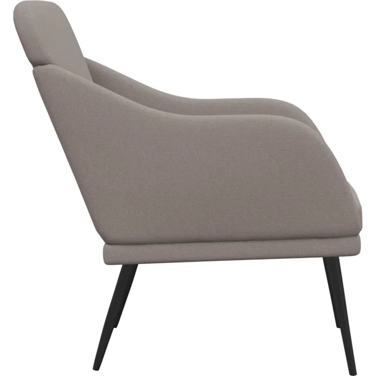 Sessel wohnzimmer, Relaxsessel, Fernsehsessel Taupe 63x76x80 cm Stoff – Bild 4