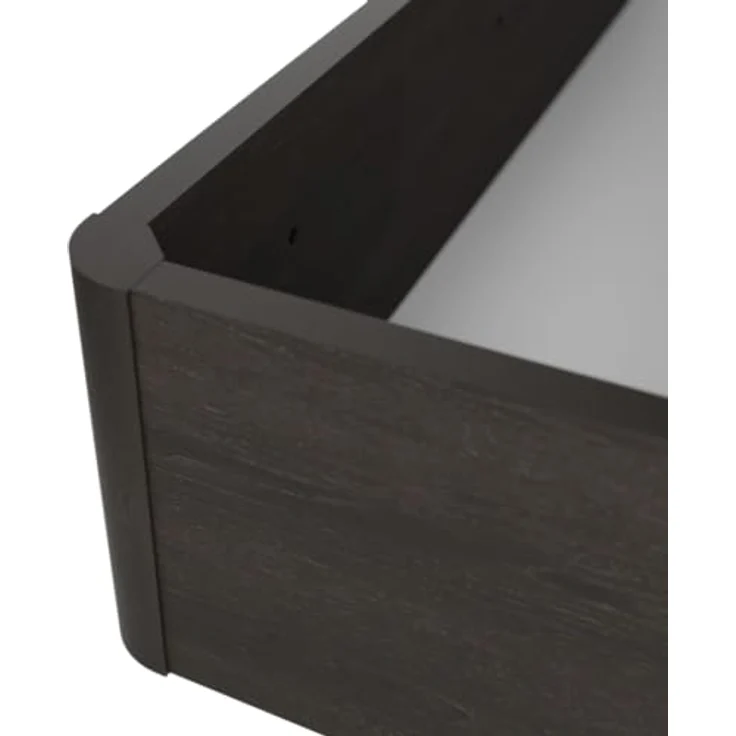 Somnia Descanso Klappbares Bett, aus Holz, großes Fassungsvermögen, Schublade, Dicke 30 mm, verstärkter und atmungsaktiver Deckel (enthält Werkzeuge), Wenge, 135 x 190 cm – Bild 7