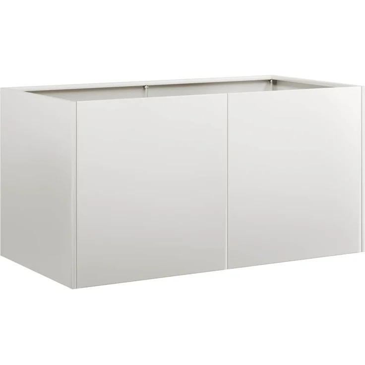 vidaXL Pflanzgefäß 80x40x40 cm Edelstahl 860672 – Bild 1