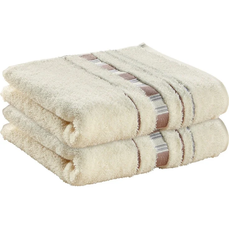 Erwin Müller Handtuch Handtuch "Achern" 2er-Pack, Frottier (2-St), Walk-Frottier Uni – Bild 5