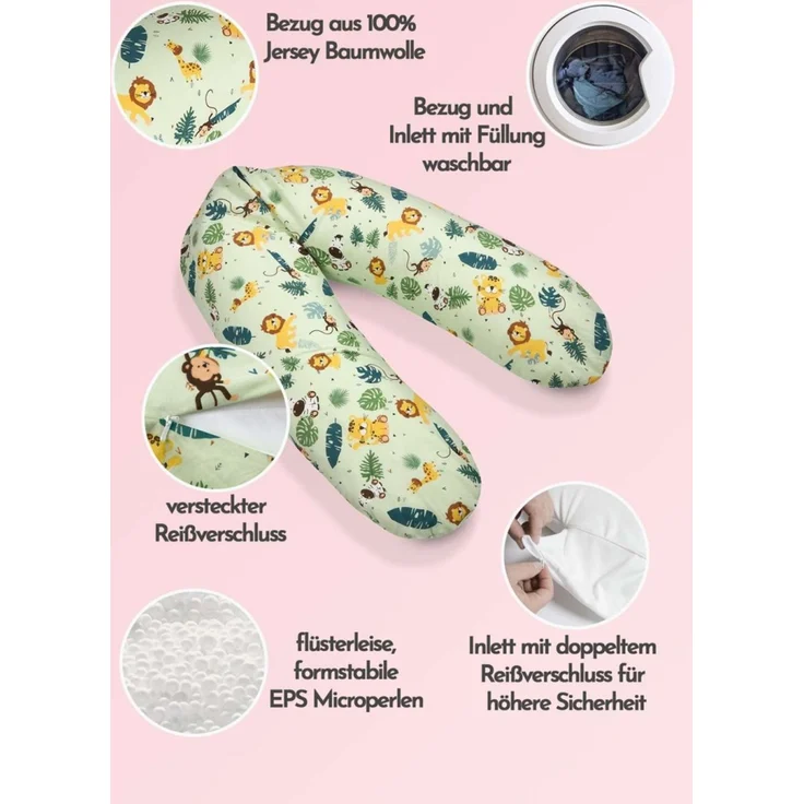 pic Bear Stillkissen PREMIUM 194 cm, Zoo Animals : Zoo Animals – Bild 1