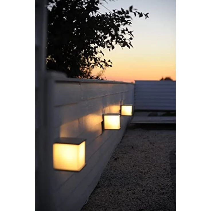 LED-Außenwandleuchte, BOX CUBE, 1 x E27/15W – Bild 6