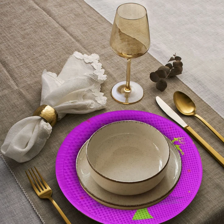 Hermia Concept '3686Supla' Tischset, Mehrfarbig, Ø 37 cm – Bild 3