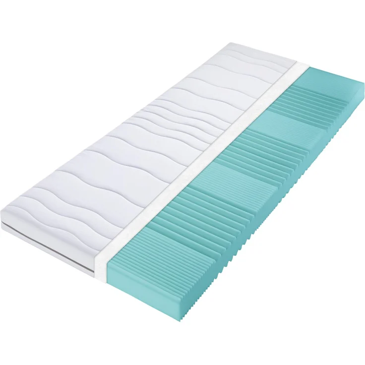 BeCo Mona Basic mit Gratis Kissen Größe 90 x 200 cm Härtegrad H3 (80 kg - 120 kg) – Bild 2