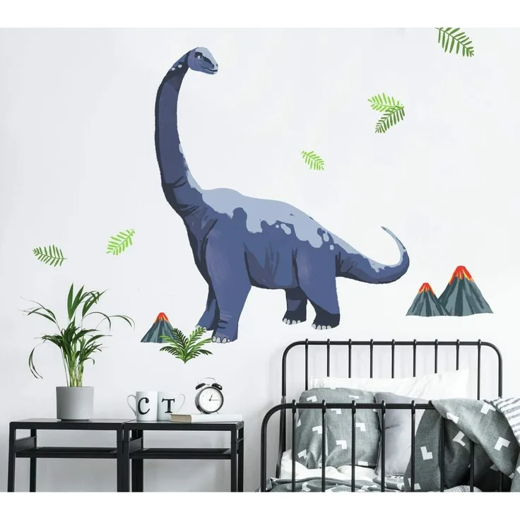 wandaufkleber xl Brachiosaurus vinyl 12 Stück