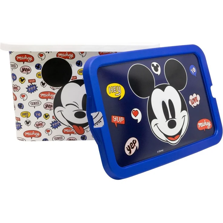 Disney Mickey Mouse Aufbewahrungsbox 7 l Kinderzimmer Box für Spielzeu – Bild 2