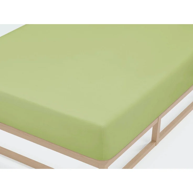 Castell Jersey-Stretch-Spannbetttuch 0077113, pistaziengrün, 1x 140x200 cm - 160x200 cm – Bild 2
