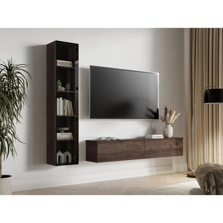 Mirjan24 Wohnzimmer-Set Gevto Bis II (Farbe: Nuss Warmia) – Bild 2