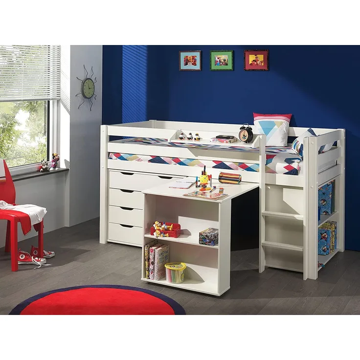 Vipack 'Pino' Funktionsbett weiß