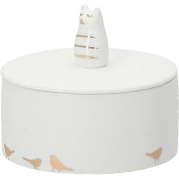 Räder Vorratsdose räder Living Aufbewahrungsdose Porzellandose Katze, Porzellan, (2-tlg) – Bild 3