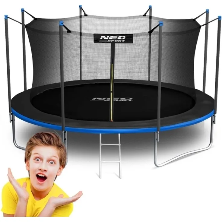 Garten-Trampolin Neo-Sport NS-15W241 mit Innennetz 15 FT 465 cm