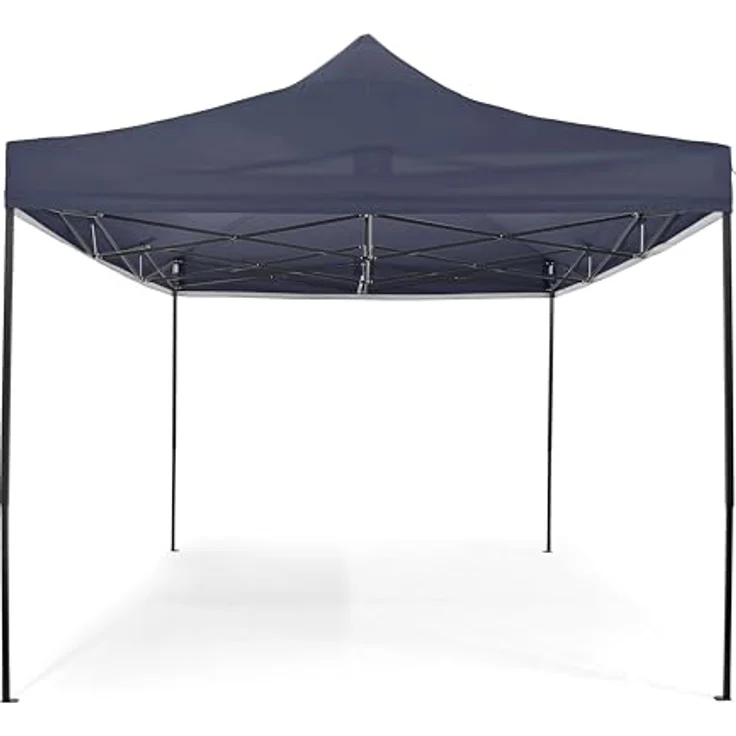 All Seasons Gazebos 3x4. 5m vollständig wasserdichtes Faltpavillon - Marineblau – Bild 3