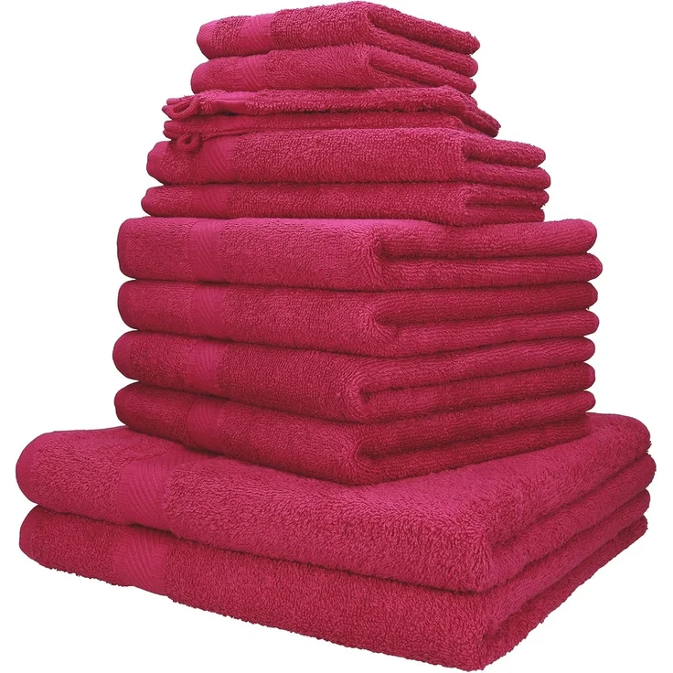 Betz Handtuch Set 12-TLG. Handtuch-Set Palermo, 100% Baumwolle (Set, 12-St)