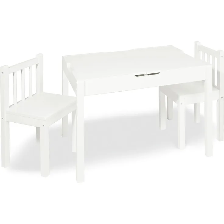 Kindersitzgruppe 'Linnea', weiß, 3-tlg.