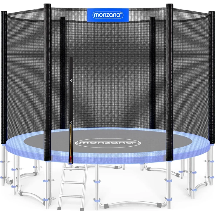 Monzana Sicherheitsnetz für Rundtrampoline mit 183 cm Durchmesser – Bild 11