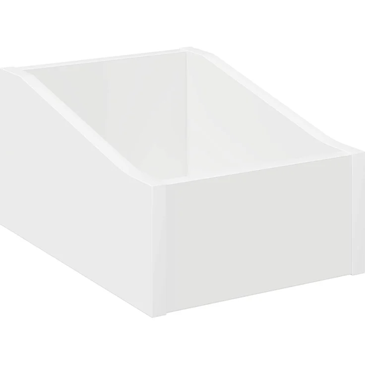 vidaXL LP Plattenbox 2 stk. Weiß 23 x 33 x 16 cm Holzwerkstoff 8012779 – Bild 4