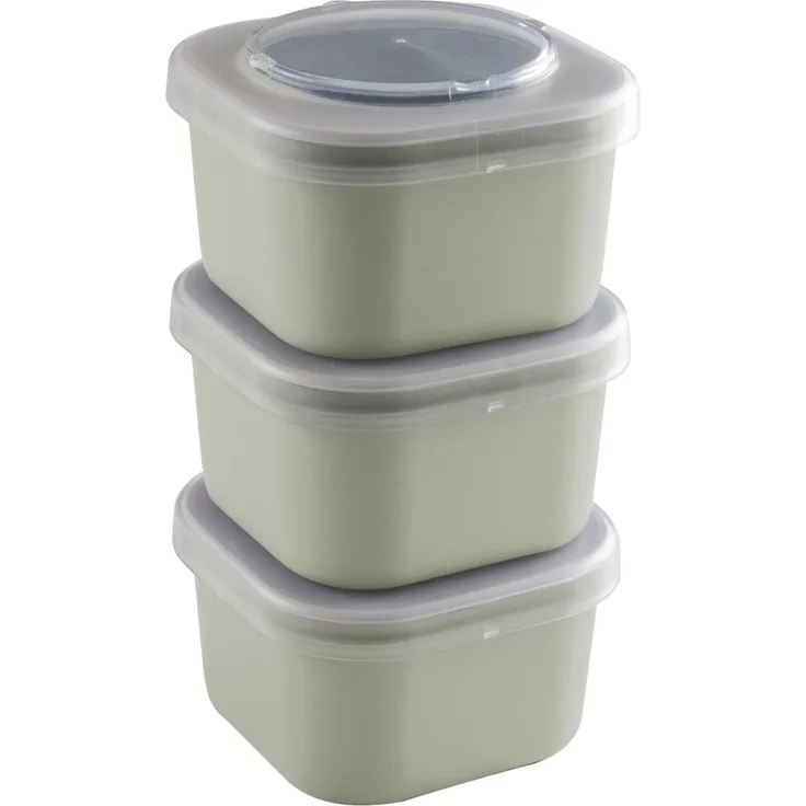 Sunware Food to Go Lunchbox Sigma Home 3er-Set grün