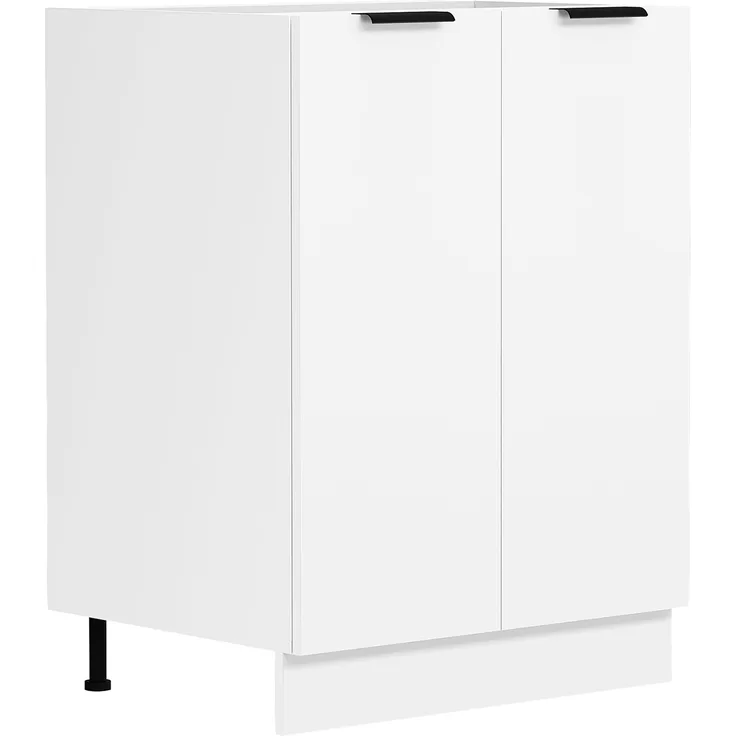 VCM Küchenmöbel Unterschrank Fasola 919299 Weiß H. 82 x B. 60 x T. 46 cm