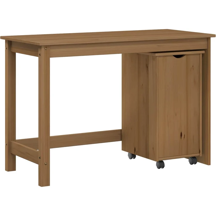 vidaXL Schreibtischschrank-Set MOSS 2 stk. Honigbraun 112 x 50 x 75 cm 3438780 – Bild 2