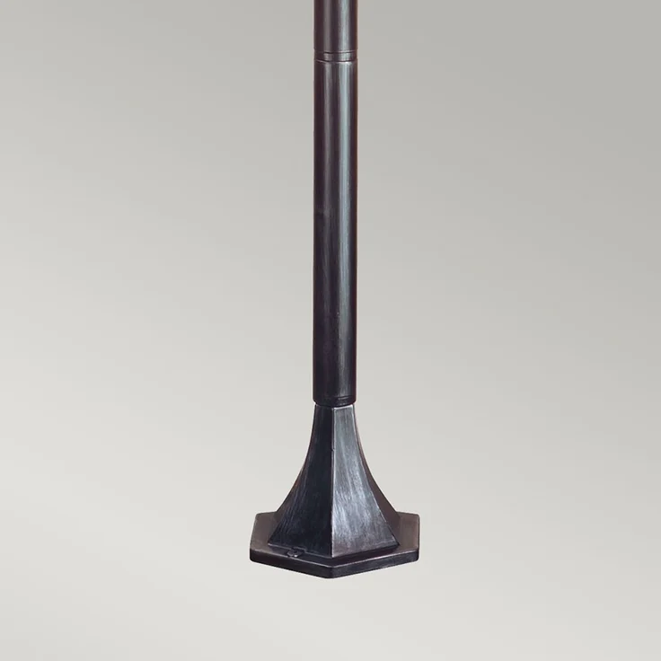 Außenleuchte, Kandelaber, Stehleuchte, schwarz, Höhe 123,5 cm – Bild 3