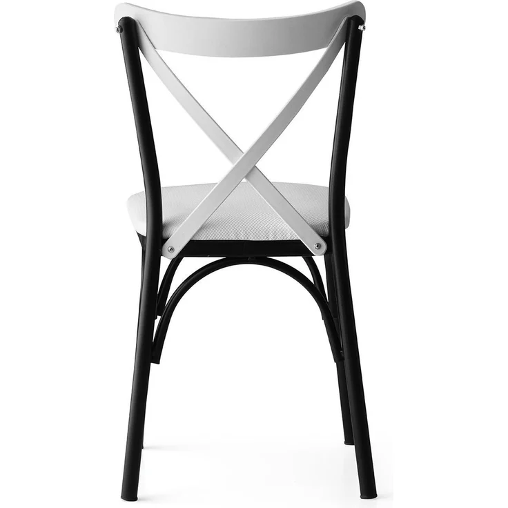 Skye Decor 'Ekol - 1334 V4' Stuhlset (4-teilig), Weiß, 42 x 84 x 42 cm – Bild 4