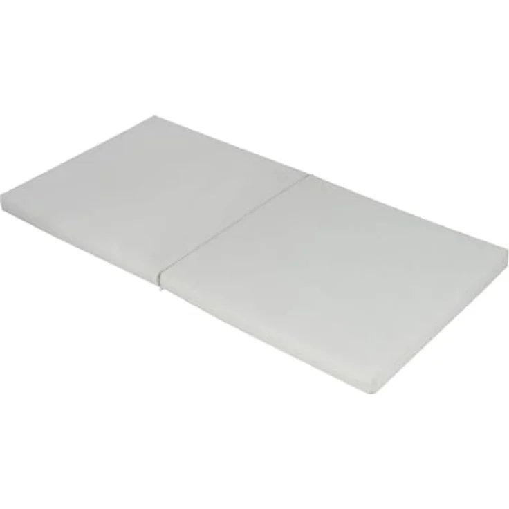 TINÉO – Klappmatratze 2 Teile für Regenschirmbett – Faltbare Matratze für unterwegs – 60 x 120 x 4 cm Grau – Bild 7