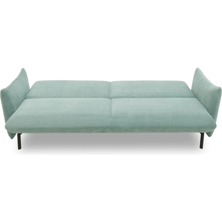 DOMO. collection Sofa 700 003, 2-Sitzer Liege, Rechteckig, Schlaffunktion, Füße mit Filzgleitern, 2er Couch, Polstergarnitur, 234 x 95 x 102 cm (BxTxH), mint – Bild 7