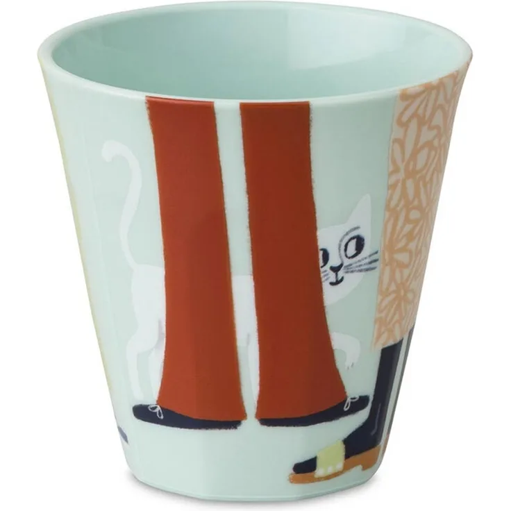 Koziol Becher 300ml Nora Cup M Purrs Content sage
