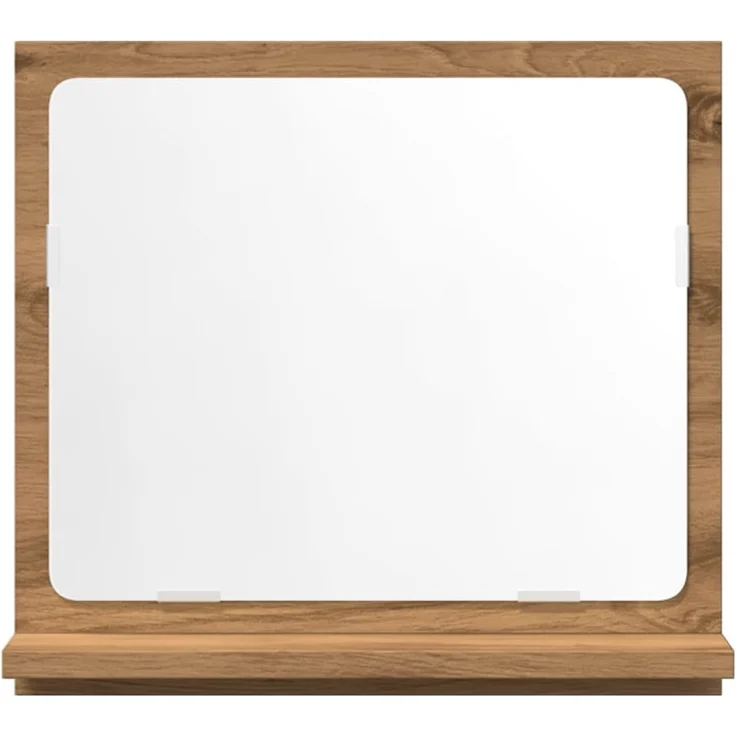 vidaXL Badspiegel mit Ablage Artisan-Eiche 40x11x37 cm Holzwerkstoff 856188 – Bild 3