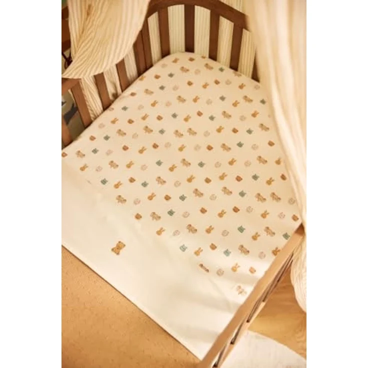 Jollein Babydecke - 75x100 cm - 1.0 TOG - Baumwollmischung - Für Babywiege & Kinderwagen - Oeko-Tex Zertifiziert - Sprinkle Knit - Hazel – Bild 6