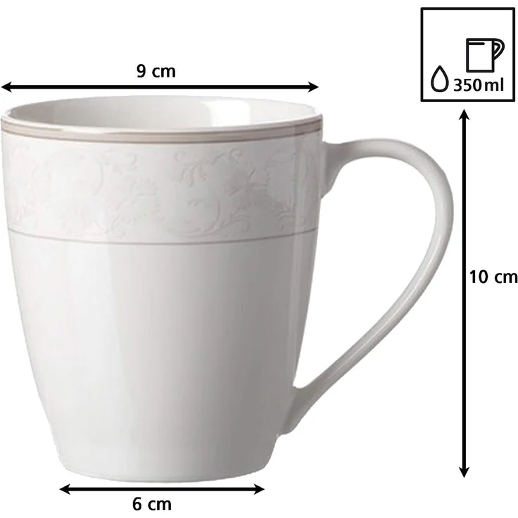 Ritzenhoff & Breker Isabella Henkelbecher 350 ml 6er Set – Bild 2