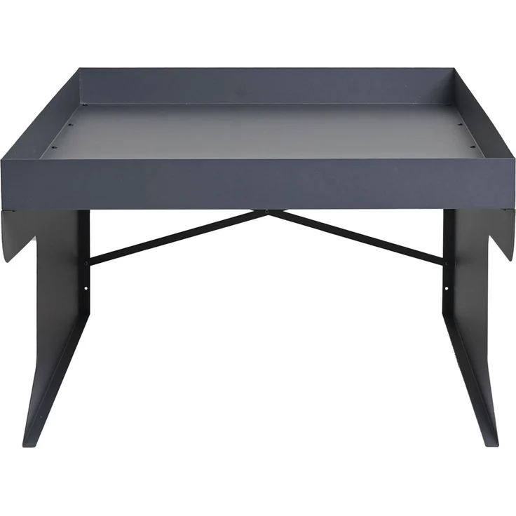 Mendler 'HWC-G60 XL' Mähroboter-Garage mit Pflanzkasten, Metall, 47 x 70 x 100 cm, Anthrazit – Bild 6